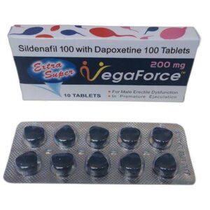 VegaForce 藍蝌蚪雙效片威而鋼雙效片 超強雙效偉哥增硬持久 香港總代理 200mg 10顆/盒